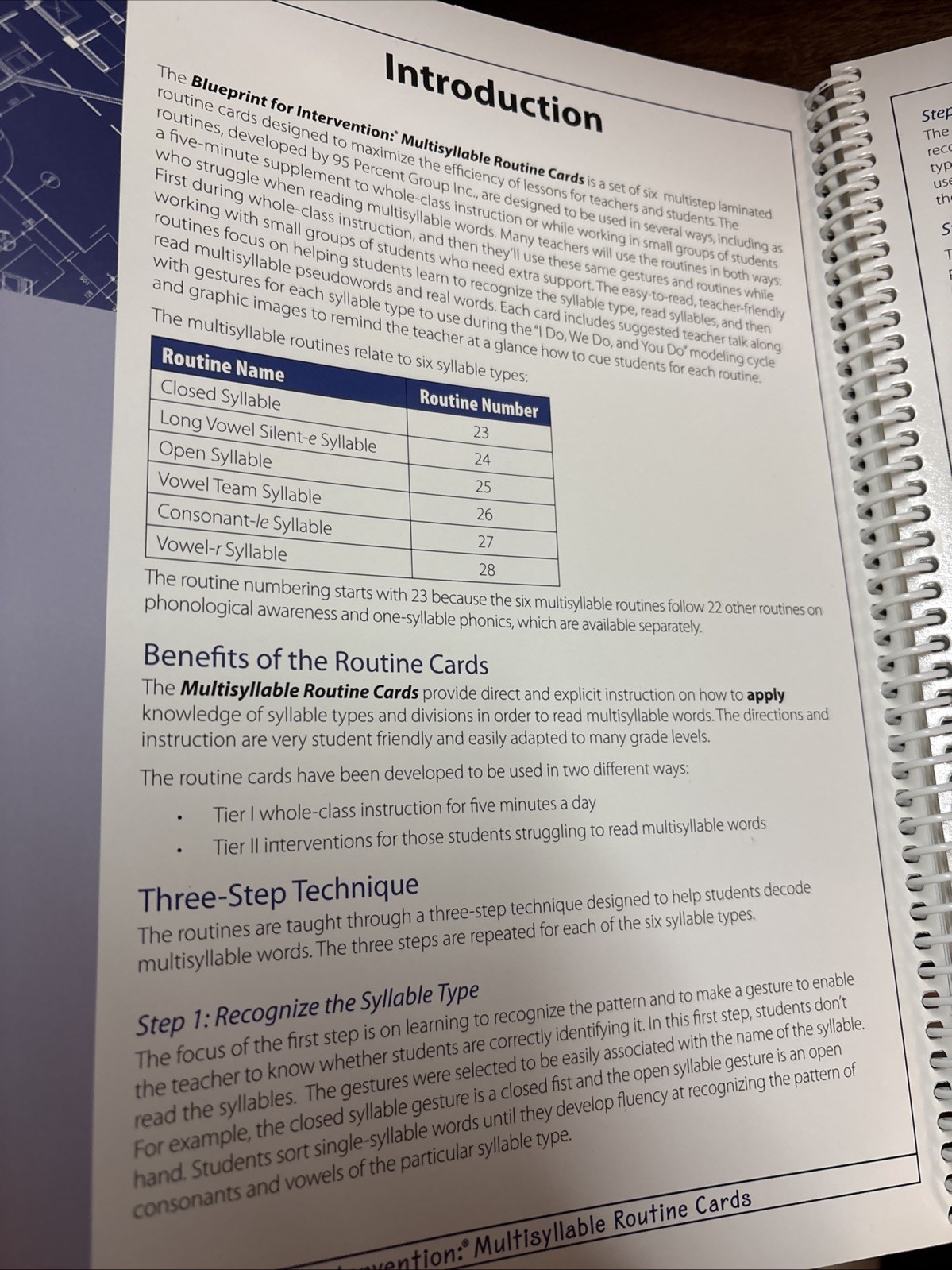 95 Percent – Concave – Multisyllable Routine Cards Blueprint For Intervention