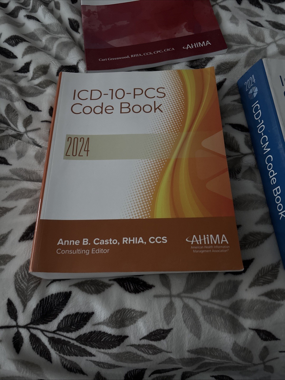 ICD-10-PCS Code Book 2024 Paperback Like New by Anne B. Casto, RHIA, CCS AHIMA
