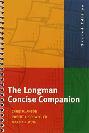 The Longman Concise Companion – Spiral-bound, by Anson Chris M.; – Acceptable n