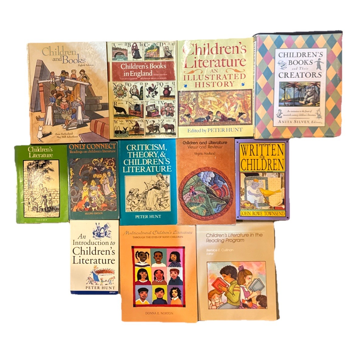 Children’s Literature Theory & History Reference Lot: Peter Hunt, Silvey, Darton