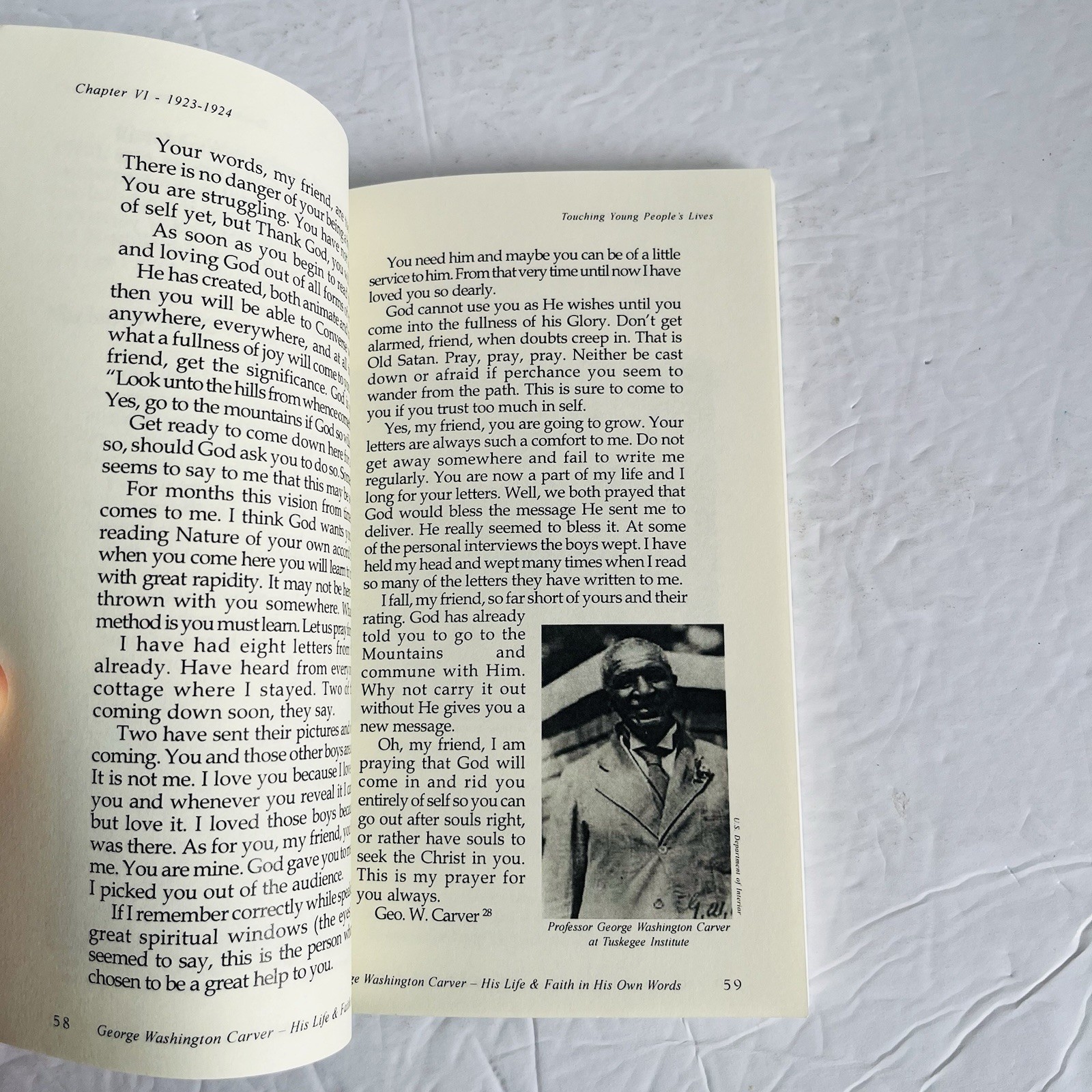 George Washington Carver His Life & Faith in His Own Words William Federer PB