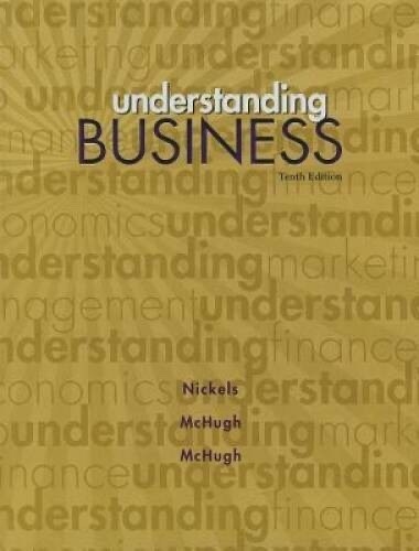 Understanding Business 10/E by Nickels (2013/Hardcover)