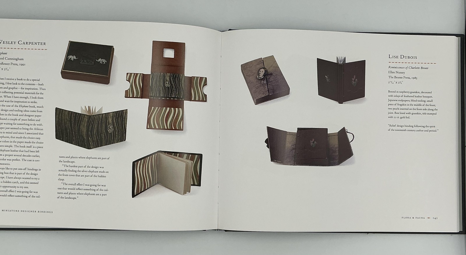 The Neale M. Albert Collection Of MINIATURE DESIGNER BINDINGS Piccolo Gray HC