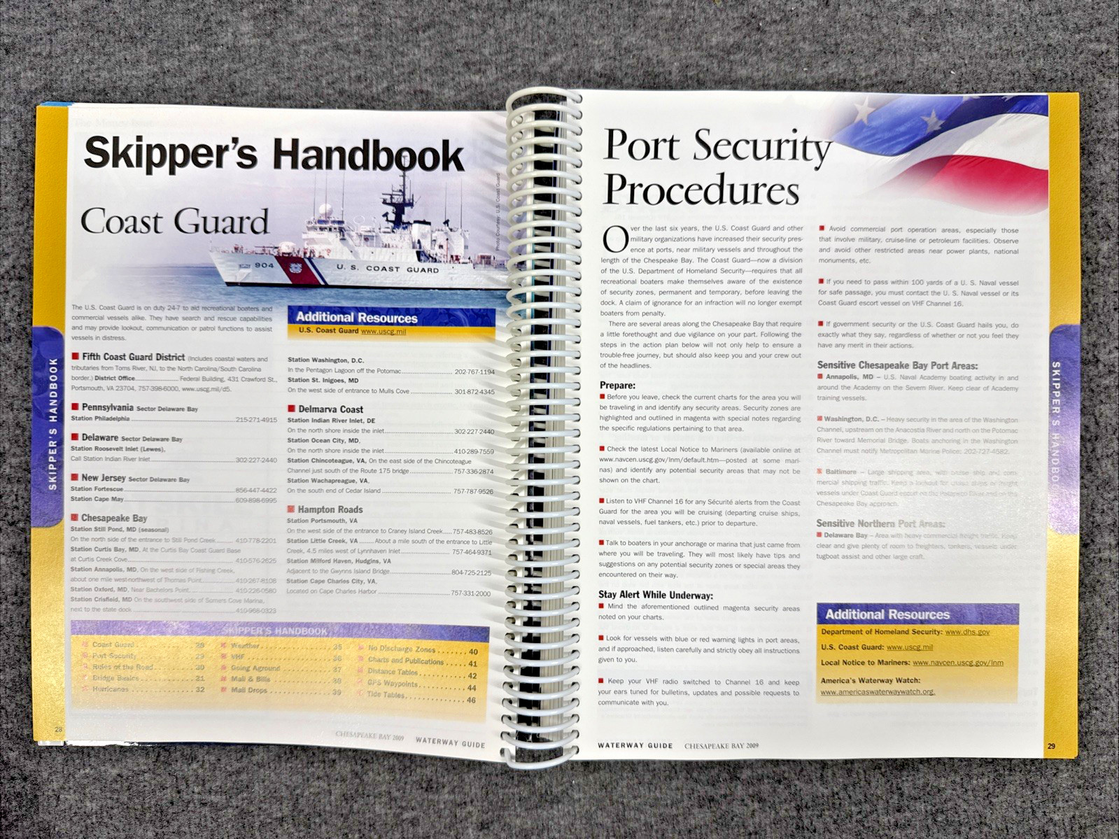 Waterway Guide Chesapeake Bay & Delaware Bay 2009 (Cape May NJ – Norfolk VA)