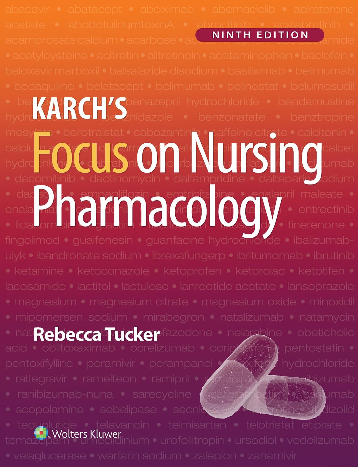 KARCHS FOCUS ON NURSING PHARMACOLOGY BY Rebecca Tucker PAPERBACK **ACCEPTABLE**