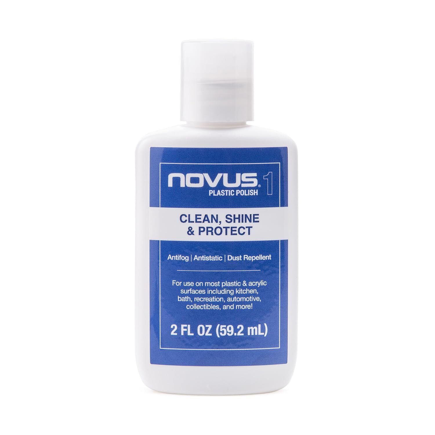 7026 Plastic Clean & Shine #1 2oz Bottle Restores & Protects Car Interiors