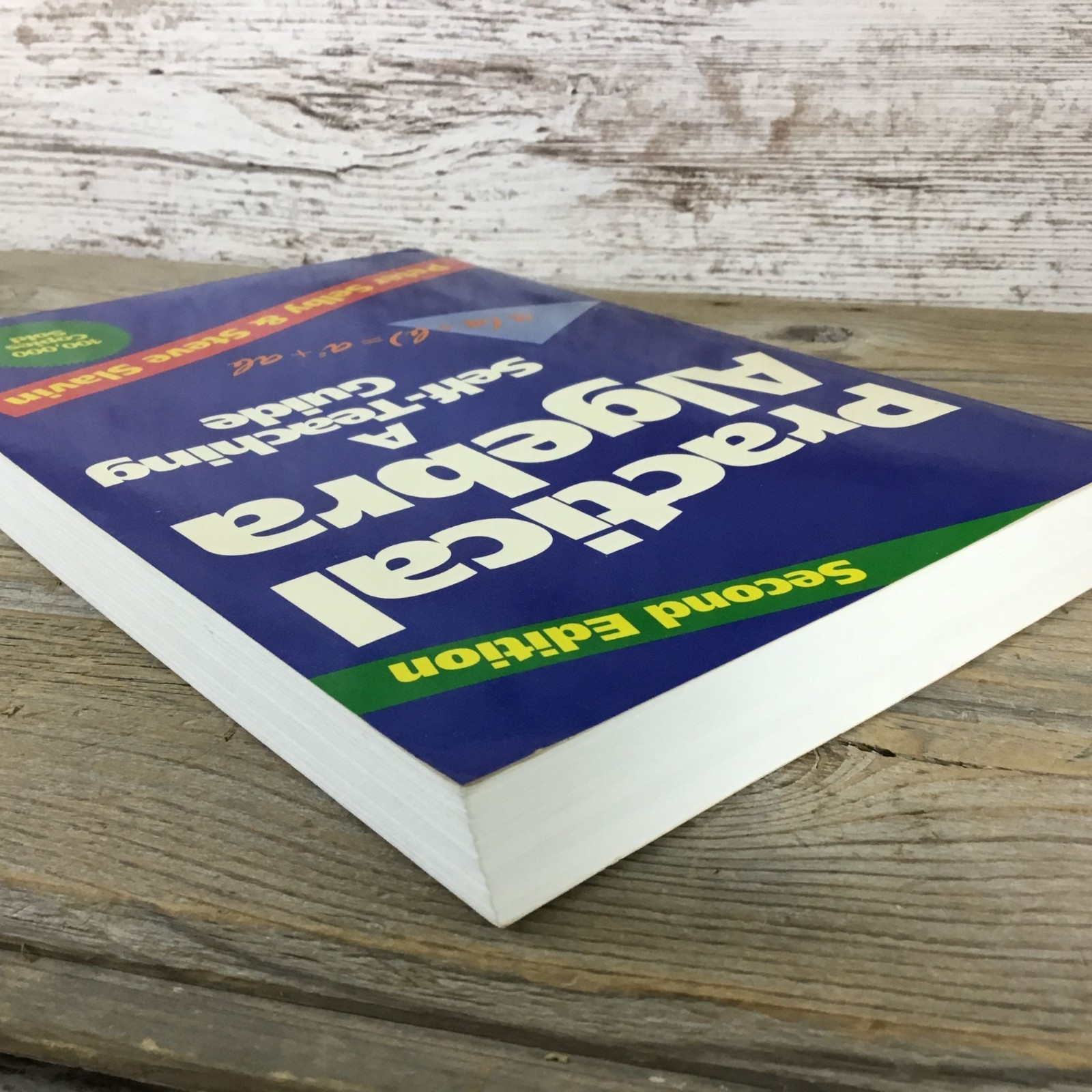 Practical Algebra A Self-Teaching Guide Second Edition Paperback 1991