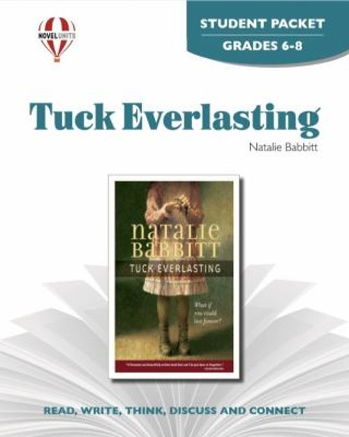 Tuck Everlasting Novel Units Student Packet Paperback Novel Units
