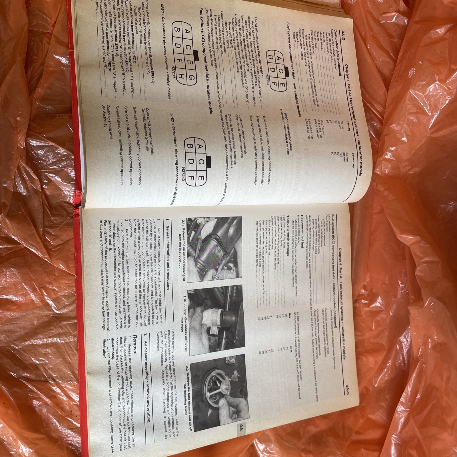 Haynes Nissan Primera Petrol (1990 – Aug 1995) Owner Workshop Manual