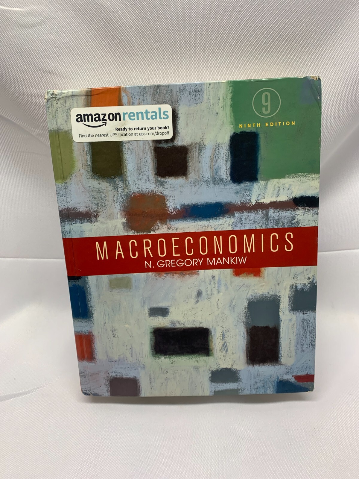 Macroeconomics by N. Gregory Mankiw- 9th Edition -Hardcover*Used