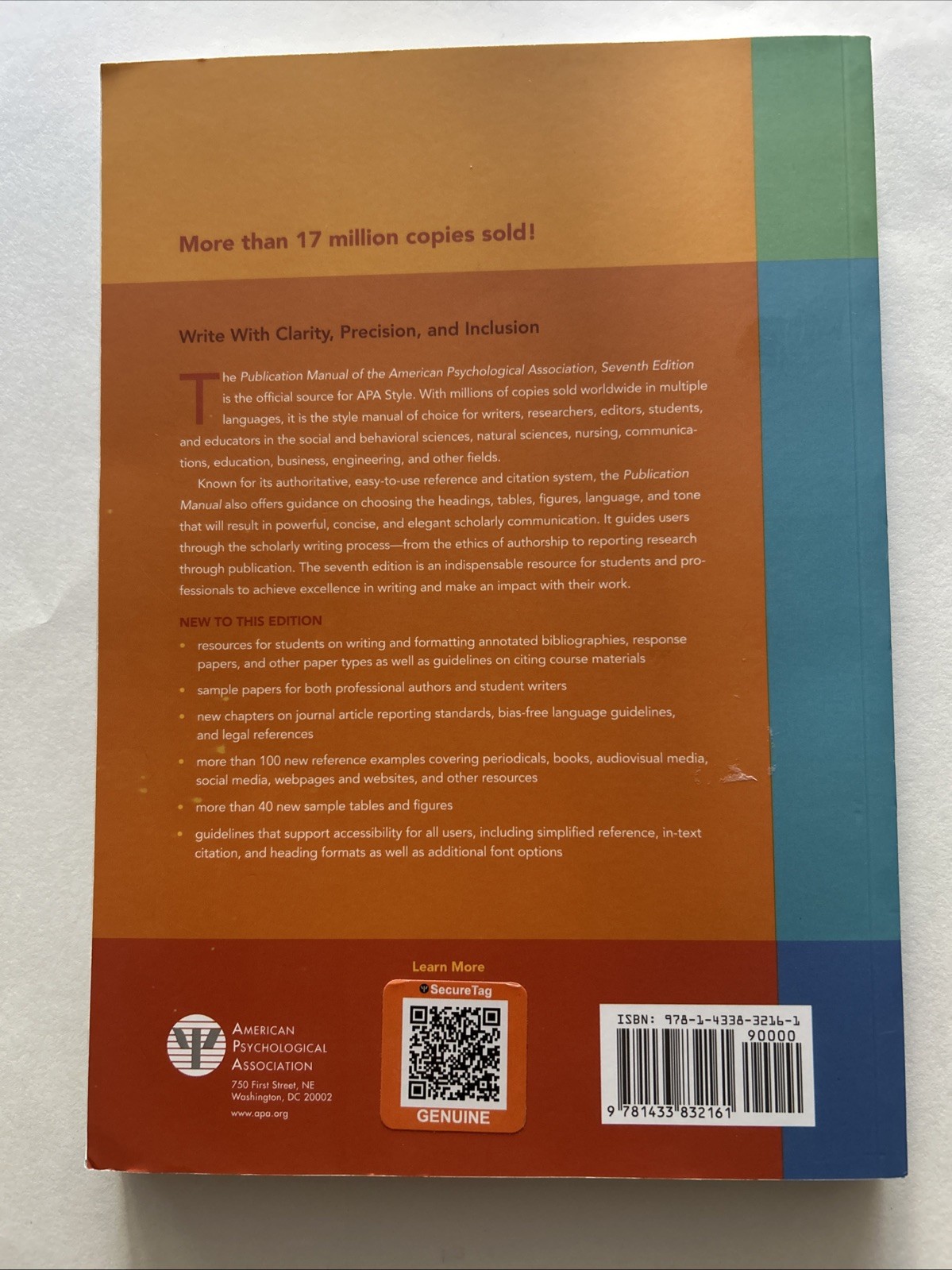 Publication Manual of the American Psychological Association: 7th Edition, 2020