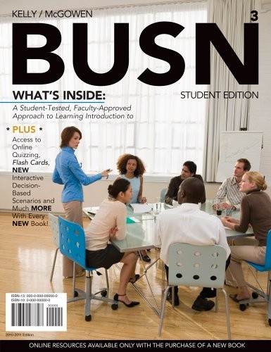BUSN (BOOK ONLY) By Marcella Kelly & Jim Mcgowen