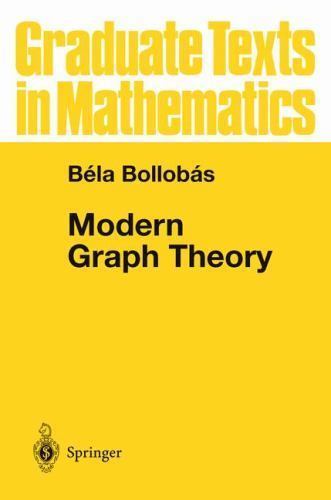 Modern Graph Theory (Graduate Texts in Mathematics, 184), Bollobas, Bela, Very G