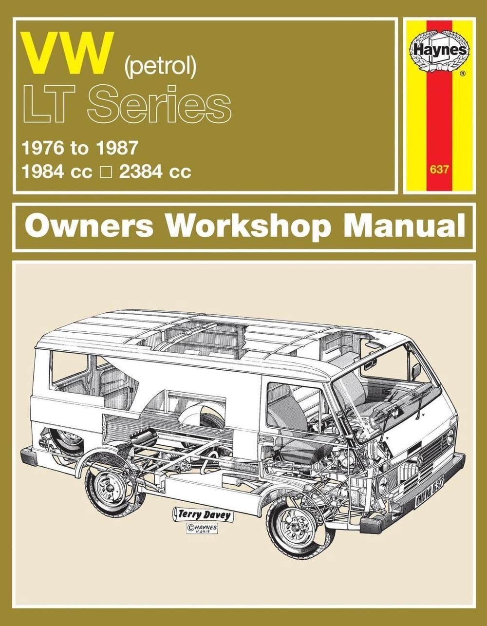 VW LT Petrol Vans & Light Trucks (76 – 87) Haynes Repair Manual by Haynes Publis