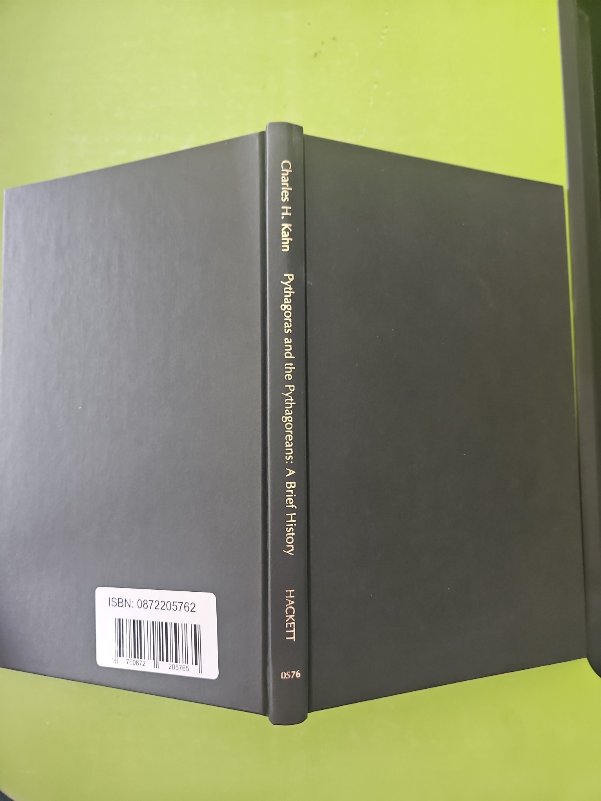 Pythagoras And The Pythagoreans A Brief History VG HC no DJ
