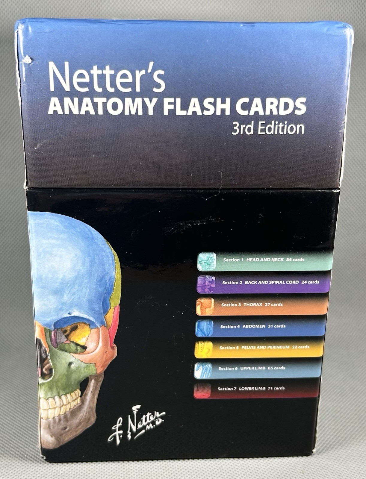 Netter’s Anatomy Flash Cards 3rd Edition John T. Hansen, PHD Online Access Set
