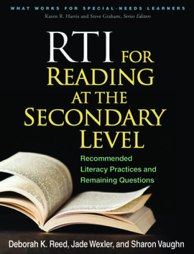 RTI for Reading at the Secondary Level: Recommended Literacy Practices an – GOOD