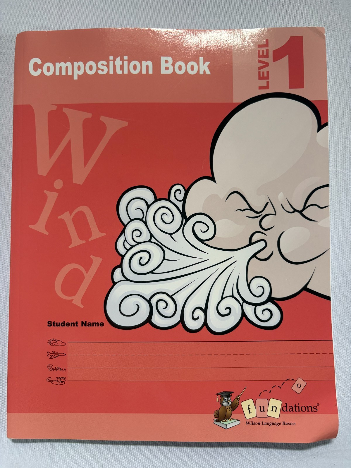 Very Good Wilson Fundations Composition Book Level 1 Phonics Writing Single