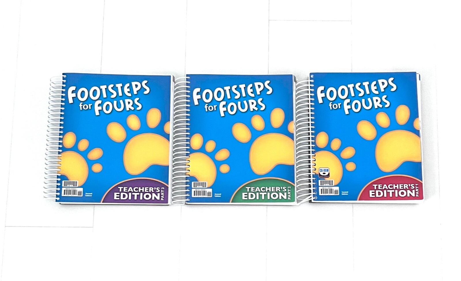 BJU Press Footsteps for Fours K4 Teachers Edition