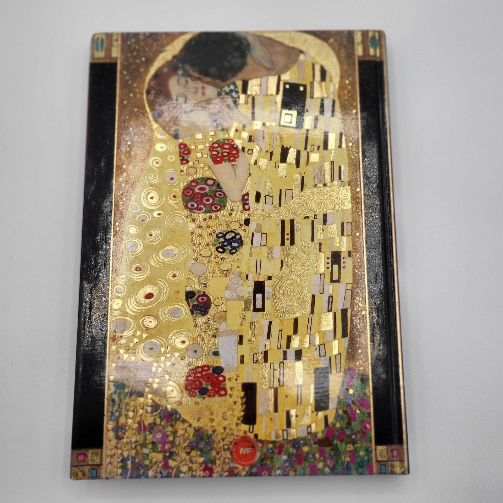 Turnowsky’s Art Gustav Klimt The Kiss A5 Multicolor Foil Hardcover Blank Journal