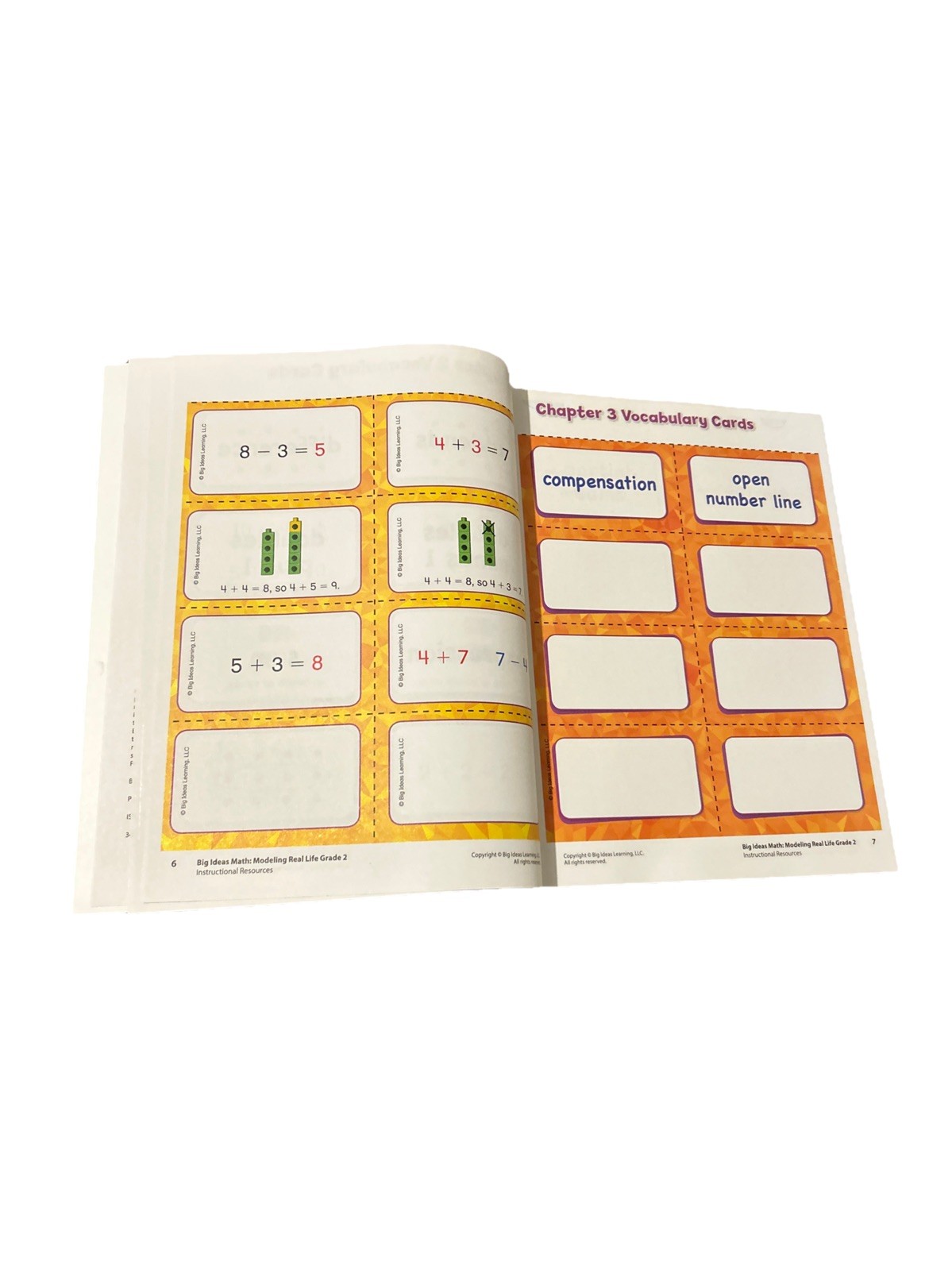 Big Ideas Math Modeling Real Life Grade 2 Instructional Resources Teacher Book