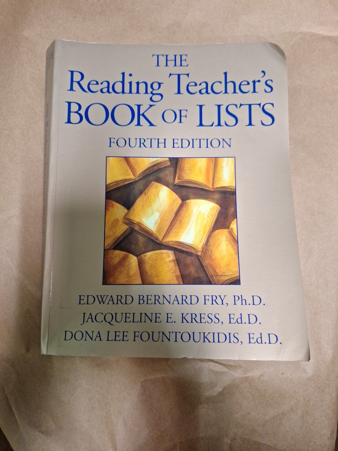 Reading Teacher’s Book of Lists by Edward Bernard Fry