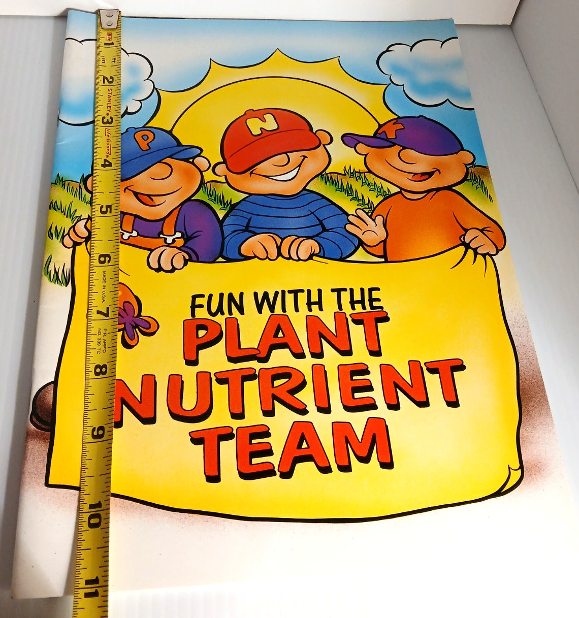 Mixed Lot of Fun With The Plant Nutrient Team Activity Books Elementary Middle