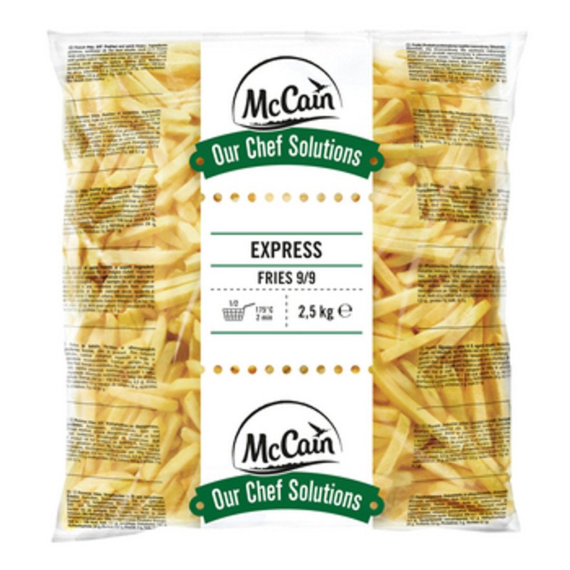 8710438032451 McCain Frytki Express 9/9 2,5kg X5 MC CAIN