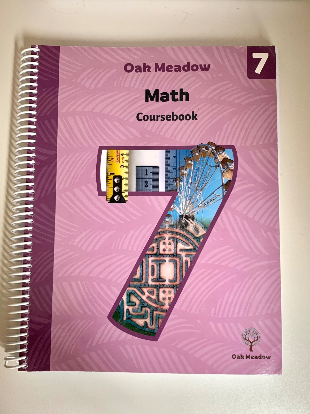 Oak Meadow 7th Grade Math Coursebook (NEW)