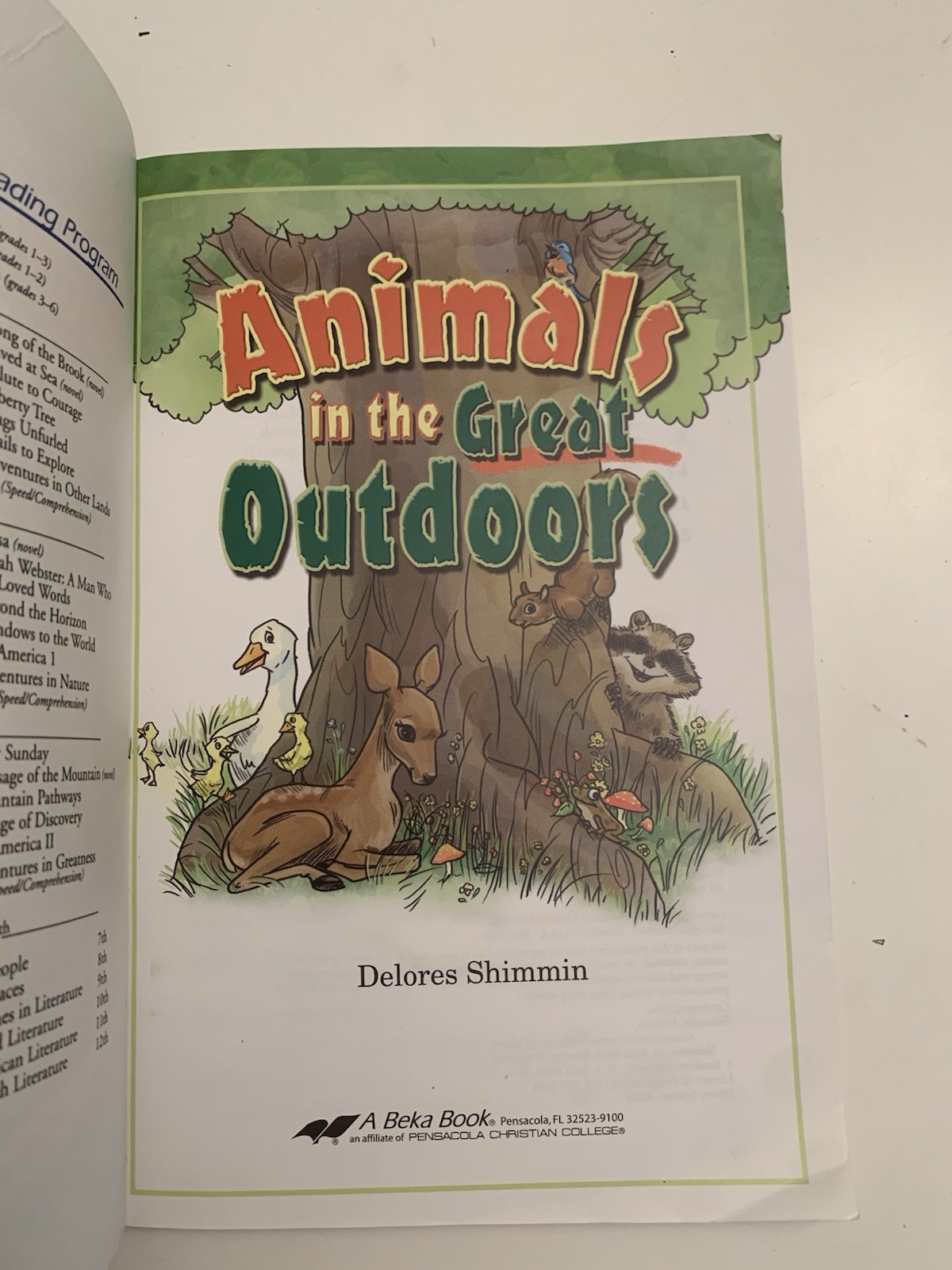 Animals in the Great Outdoors by Delores Shimmin (2015, Trade Paperback)