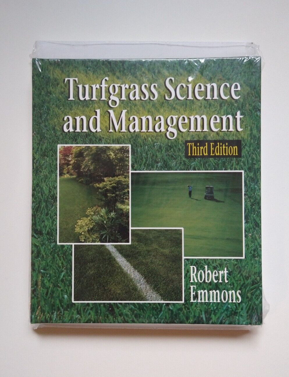Turfgrass Science and Management Hardcover Robert D. Emmons & Study Packets