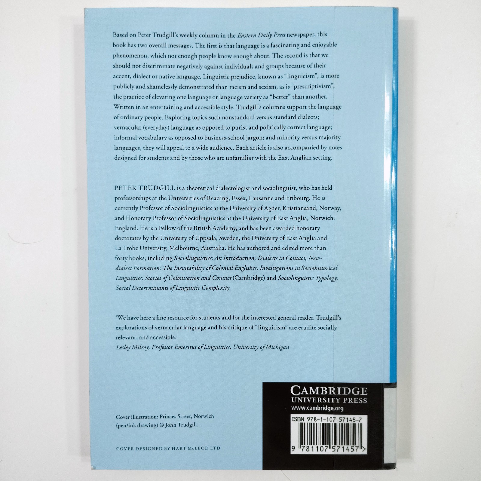 Dialect Matters [Very Good+] Respecting Vernacular Language by Peter Trudgill