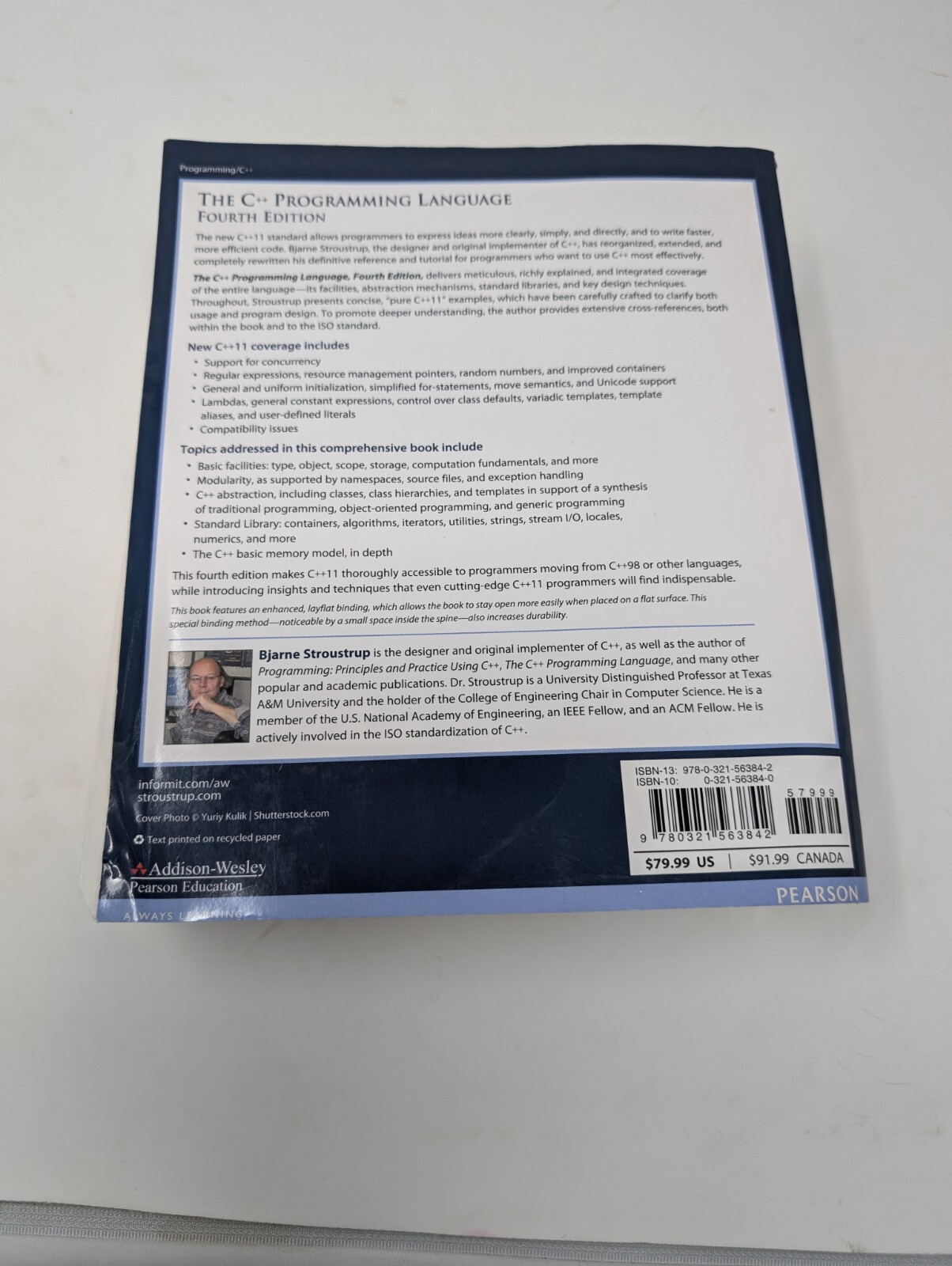 The C++ Programming Language, 4th Edition – Paperback – GOOD