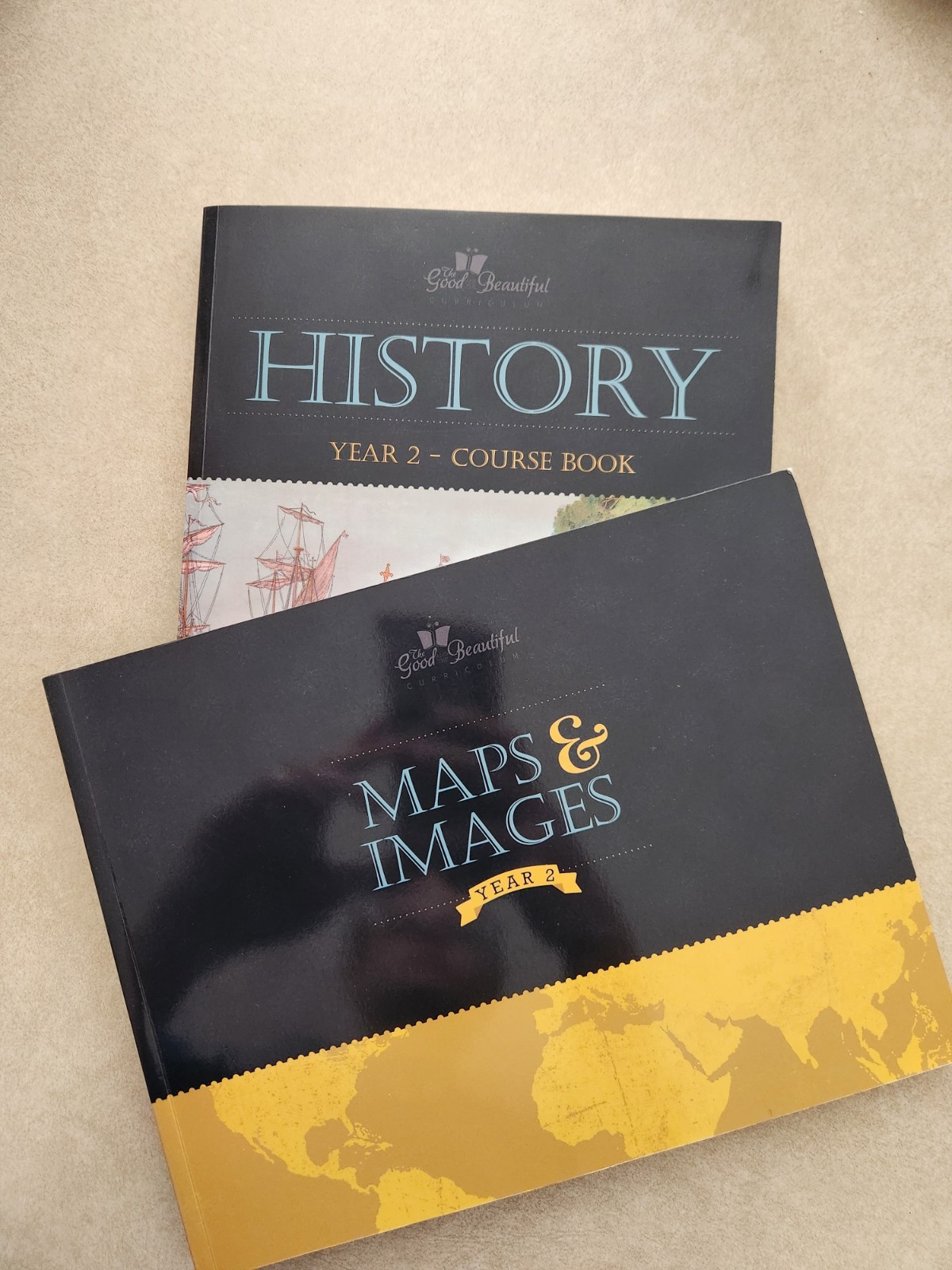 The Good and the Beautiful History Year 2 Course Book & Maps & Images
