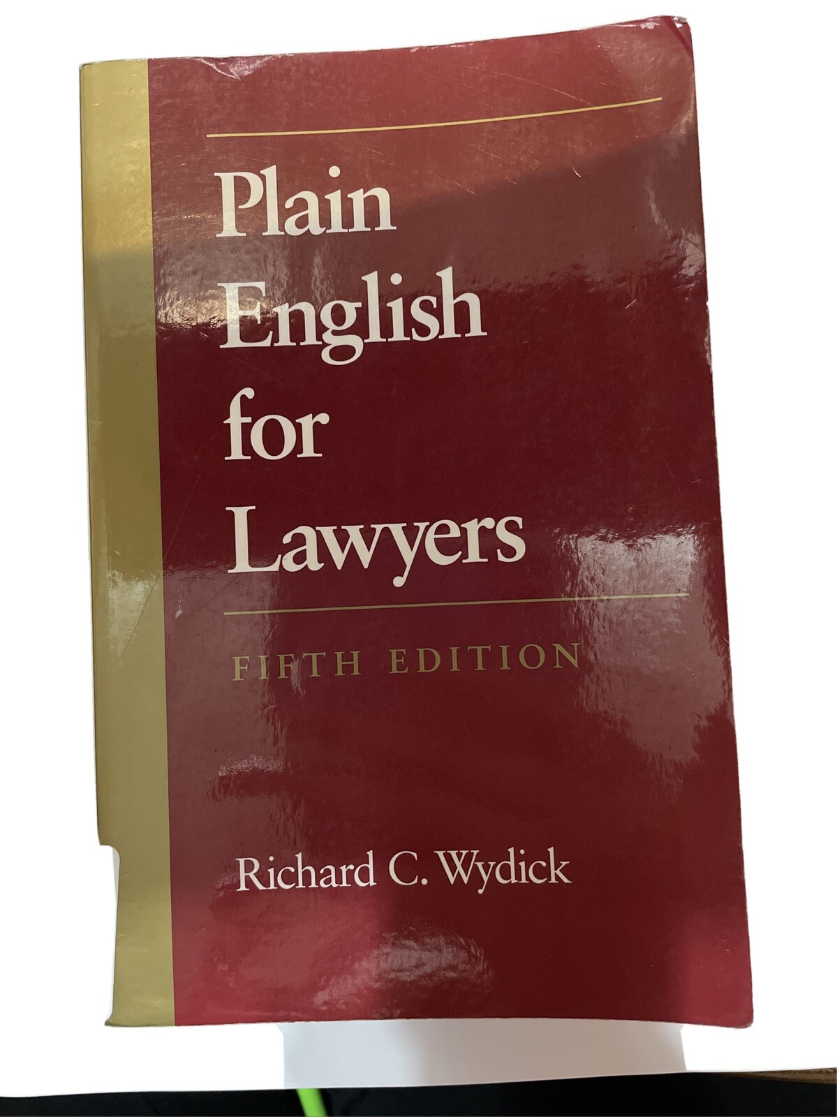 Plain English for Lawyers, Fifth Edition by Richard C. Wydick (2005, Trade…