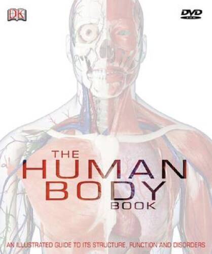 The Human Body Book (Book DVD) – Hardcover By Steve Parker – ACCEPTABLE