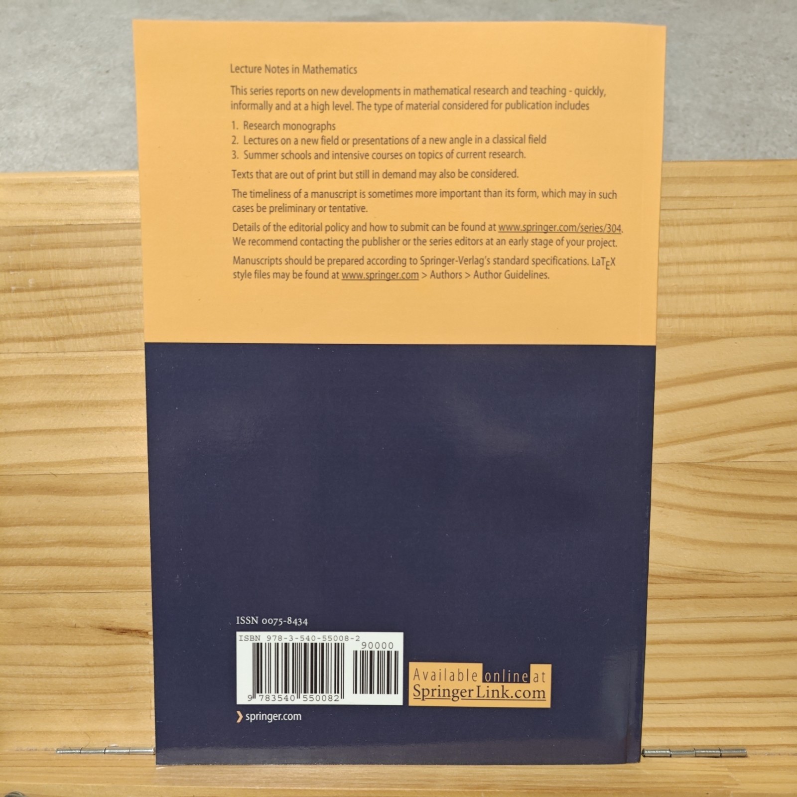 Lecture Notes in Mathematics Ser.: Lie Algebras and Lie Groups