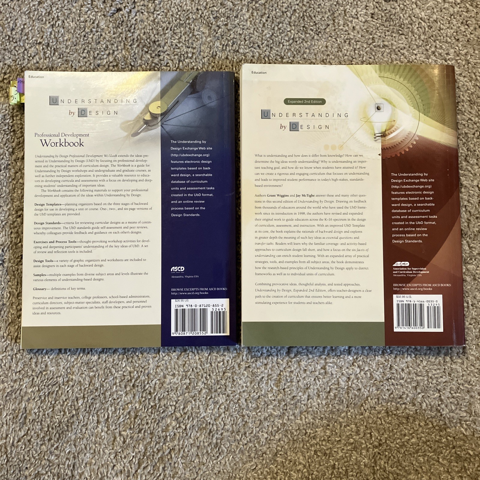Understanding By Design Expanded Second Edition With Workbook