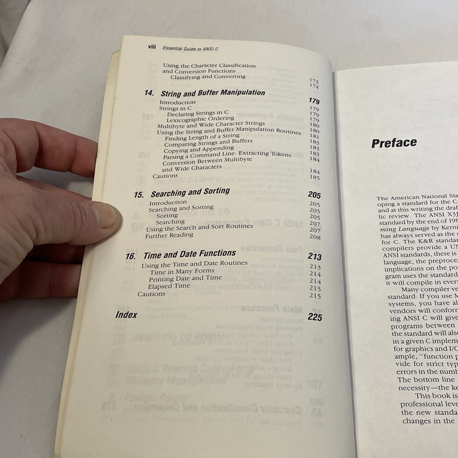 Essential Guide to ANSI C by Nabajyoti Barkakati 1988 Paperback 22673 Functions