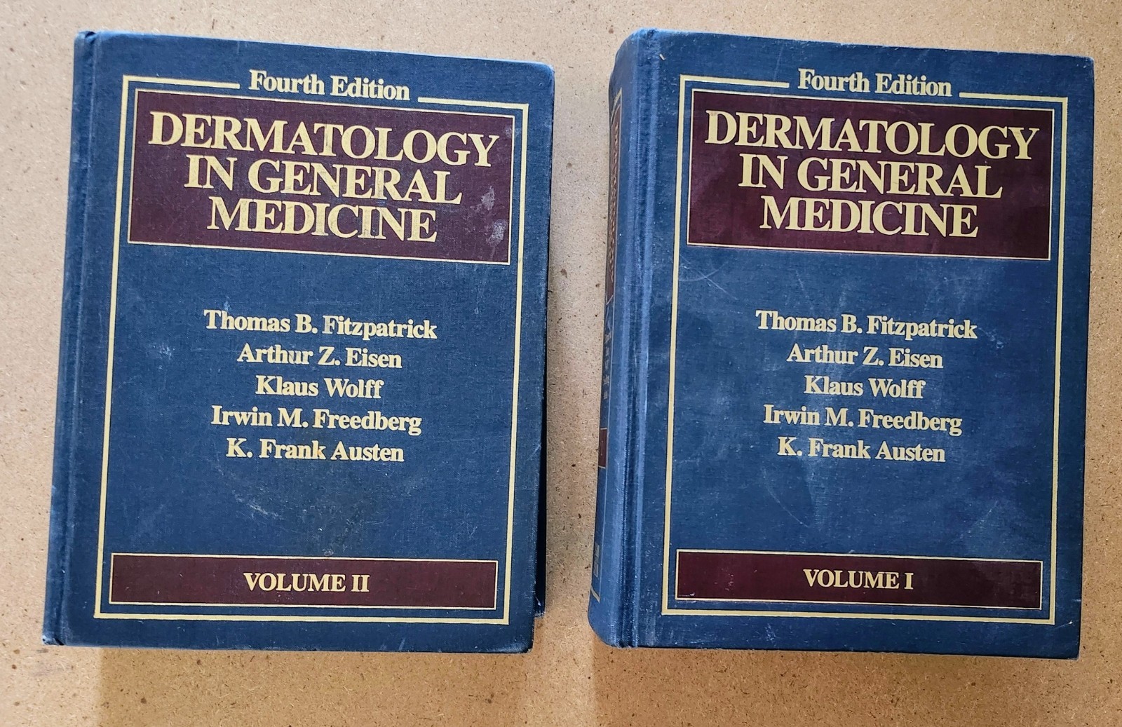 1993 Dermatology in General Medicine by Arthur Z. Eisen 4th Ed Vol 1 & 2