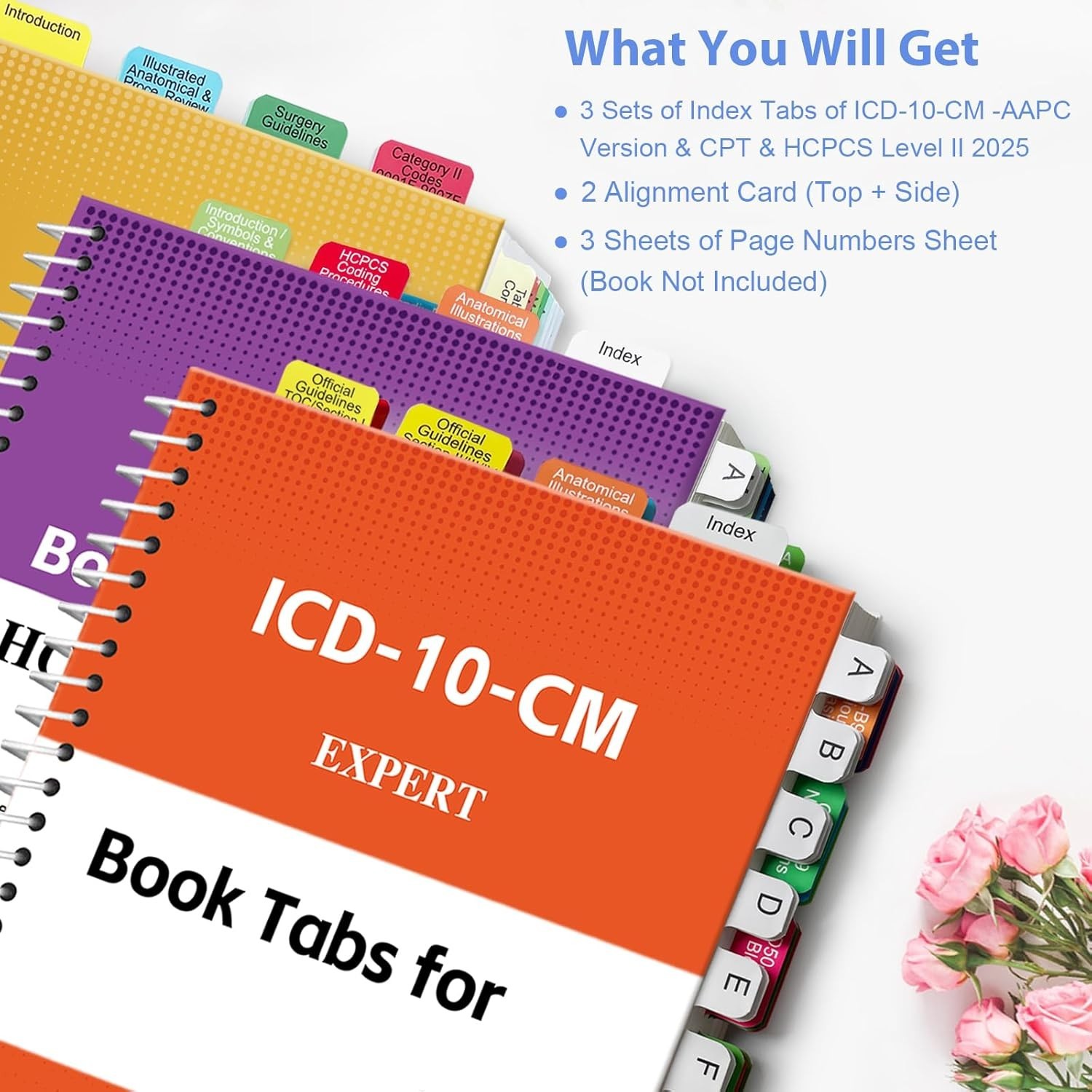 Efficient Study Aid: CPT HCPCS 2026 Tabs Bundle