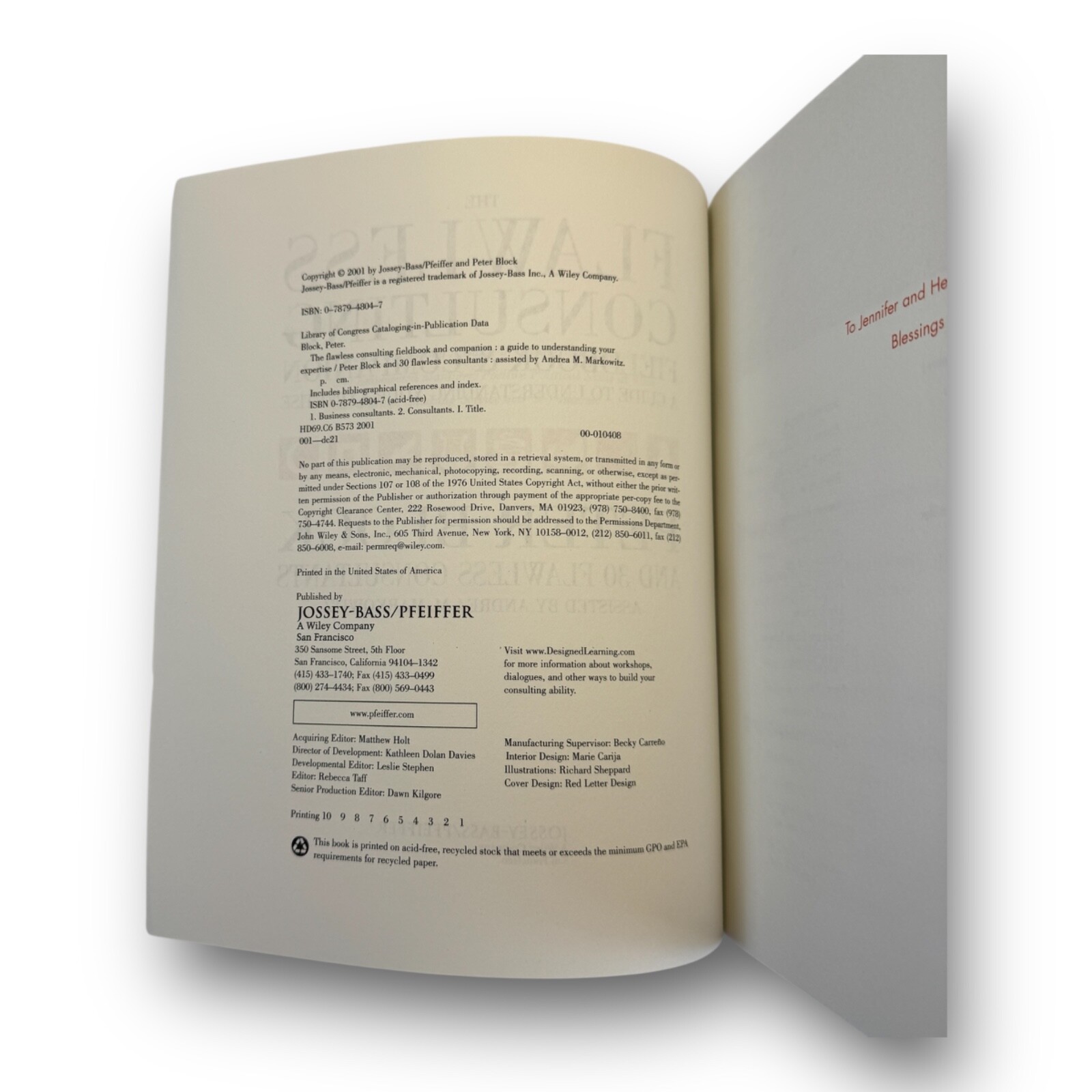 Flawless Consulting Book Peter Block