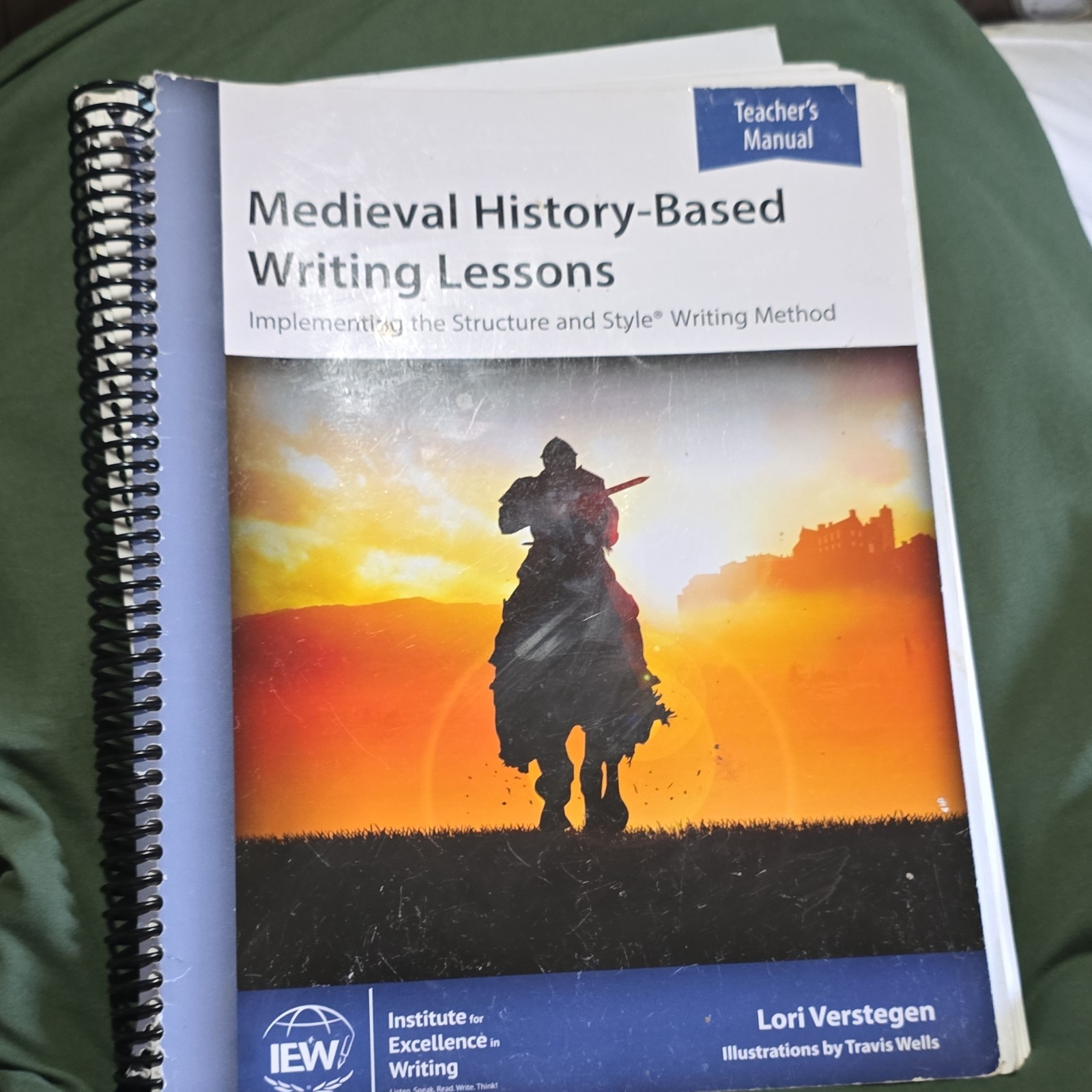 IEW Medieval History-Based Writing Lessons Teacher’s Ed Spiral 2019