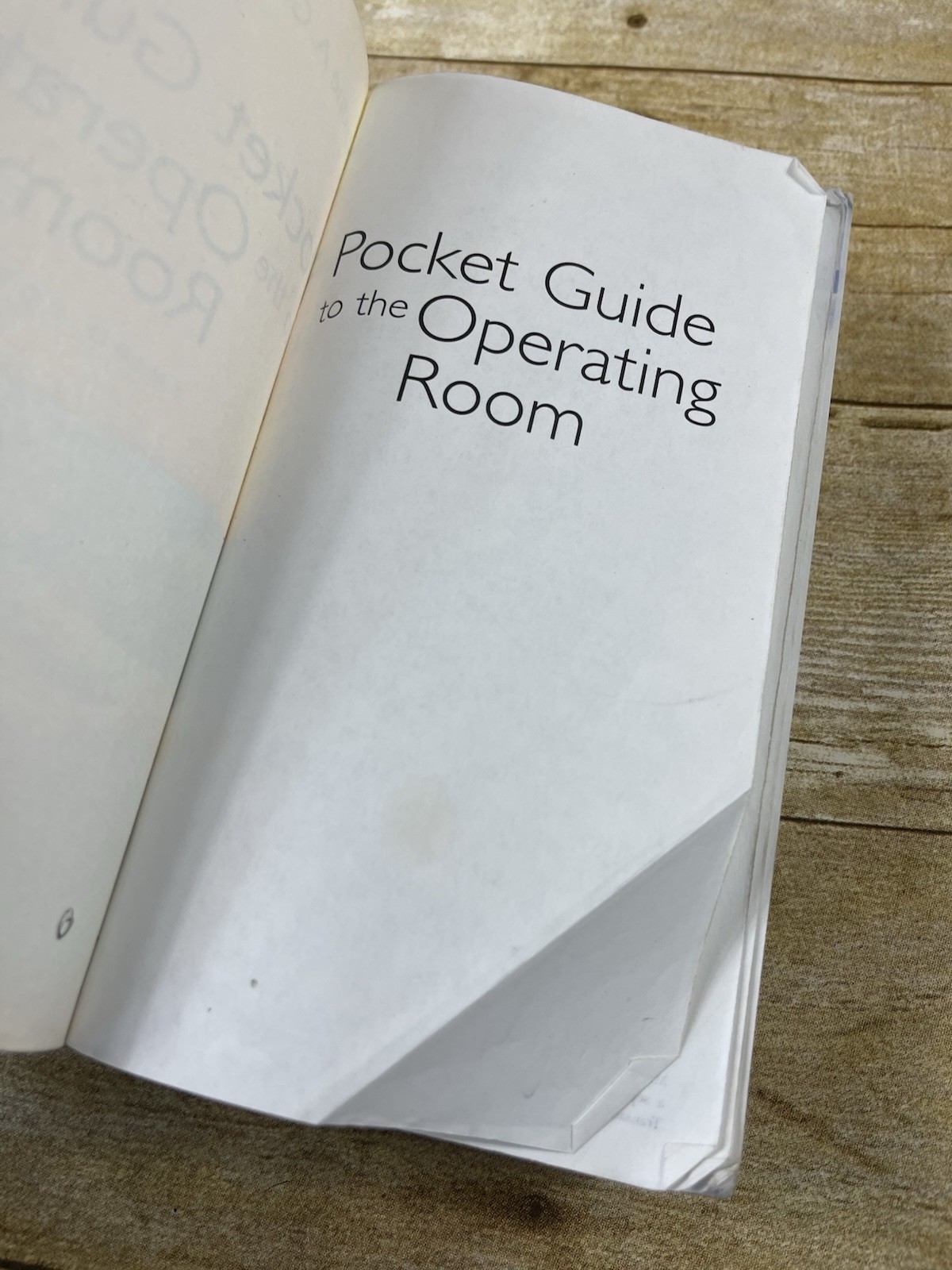 Pocket Guide to the Operating Room Third Edition Paperback Maxine A Goldman 2008