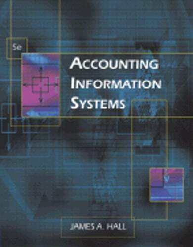 Accounting Information Systems by James A Hall: Used