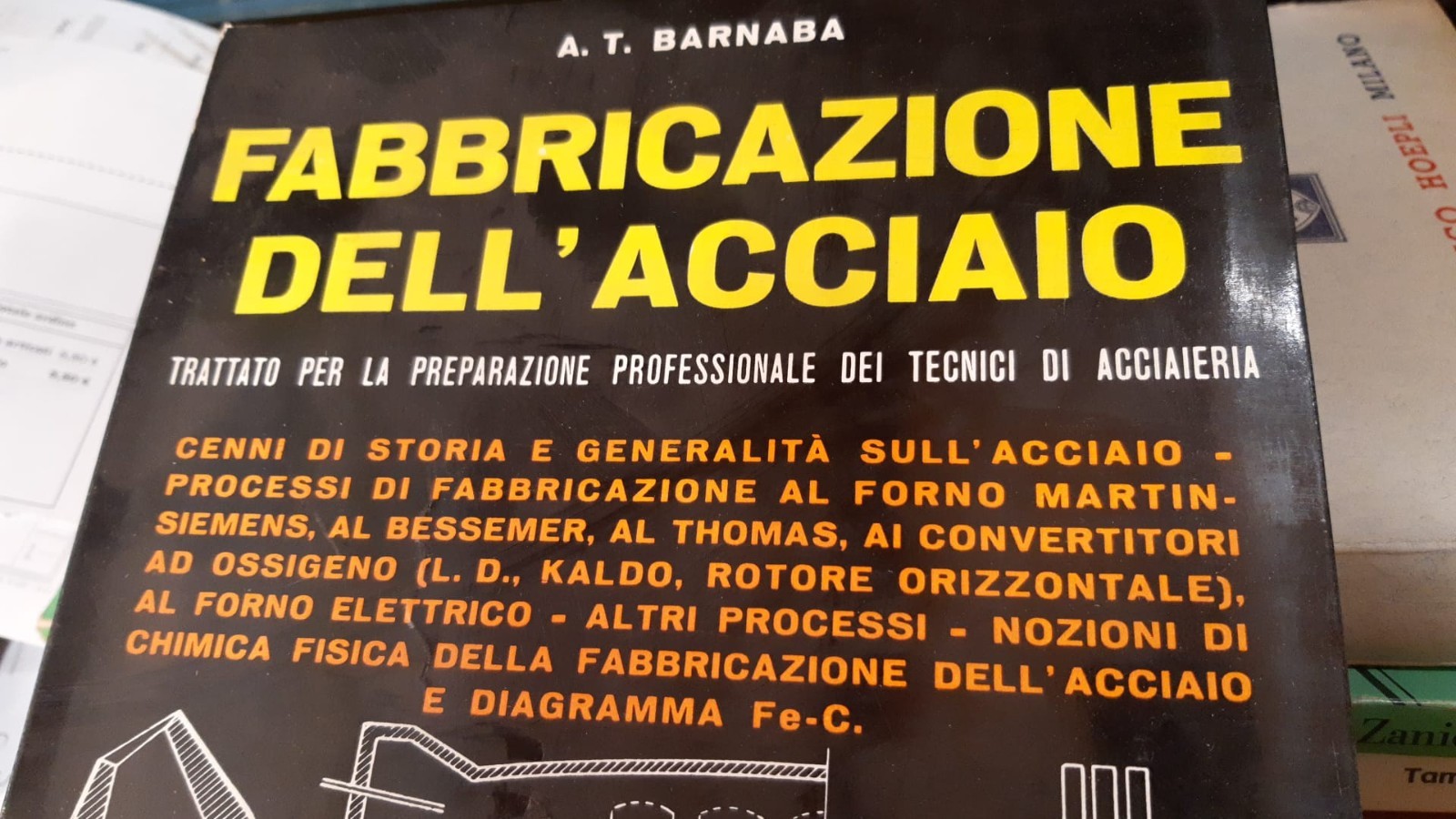 Barnaba – Fabbricazione dell’Acciaio – Hoepli 1960