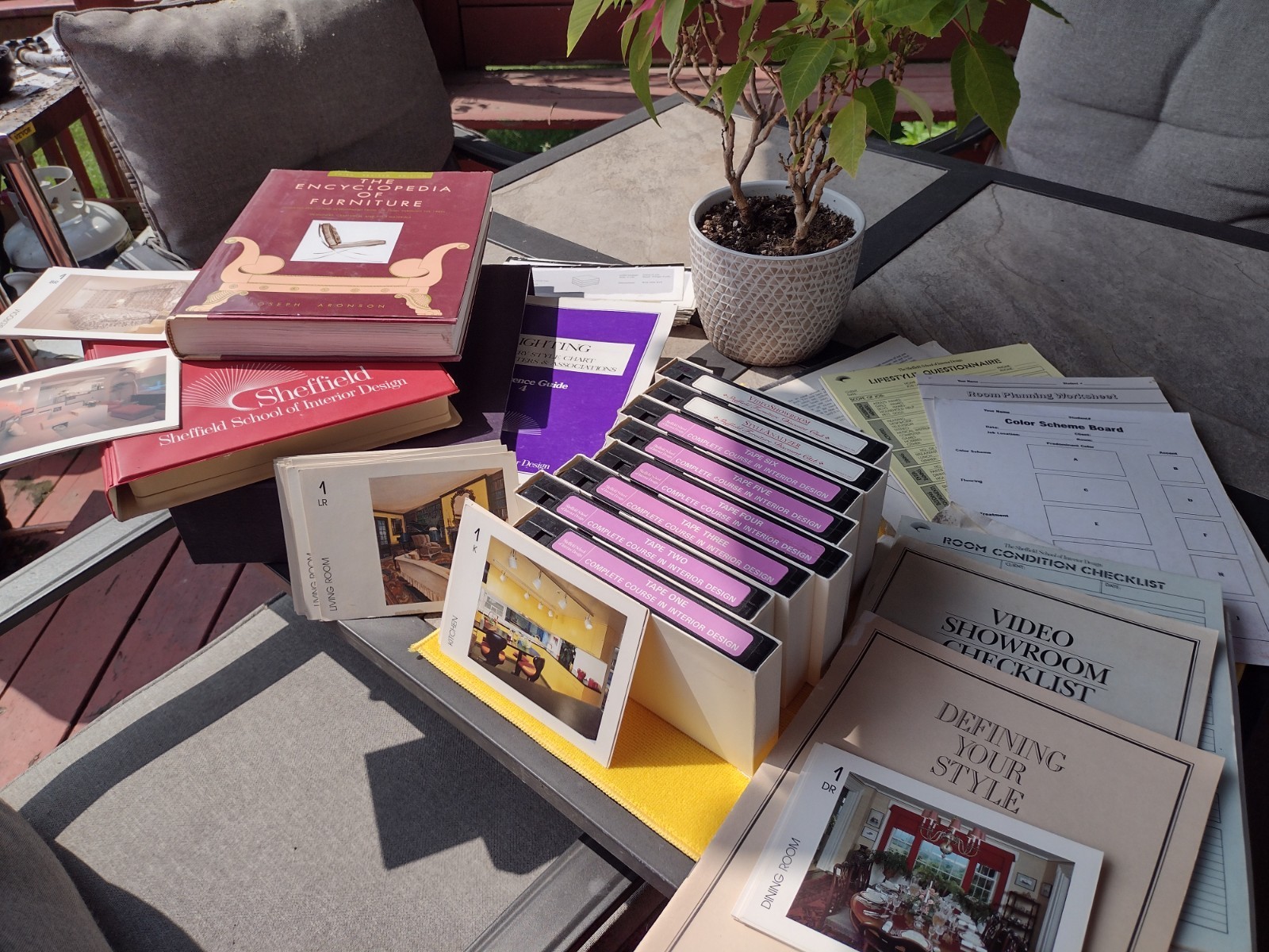 Sheffield School of Interior Design Course Materials Lot Reference Guides Lesson