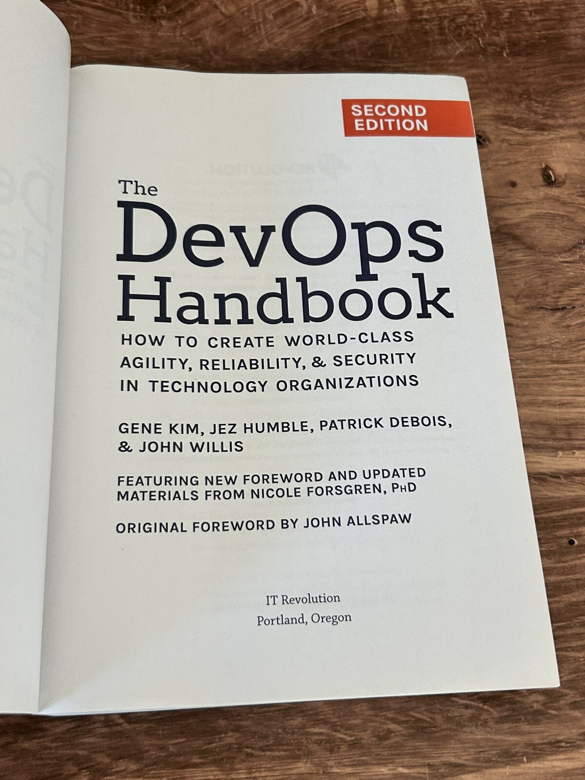 The DevOps Handbook: How to Create World-Class Agility, Reliability, Se – GOOD