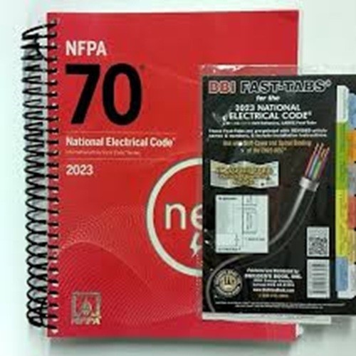 NFPA 70 National Electrical Code NEC 2023 Edition SPIRAL BBI TAB USA STOCK