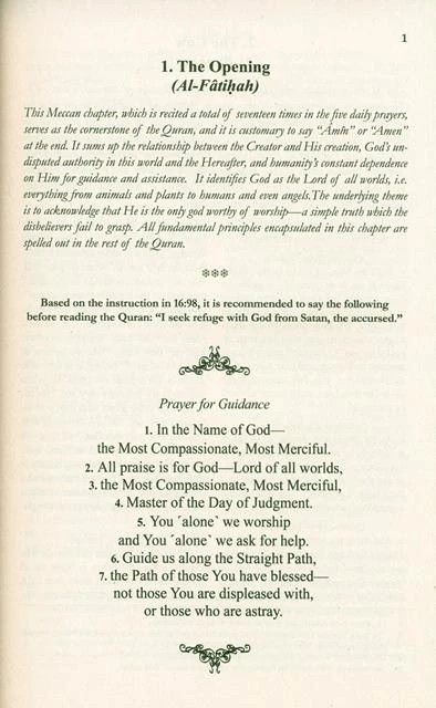 The Clear Quran Pocket Size 14.5×9.5cm-English Translation Dr.Mustafa Khattab